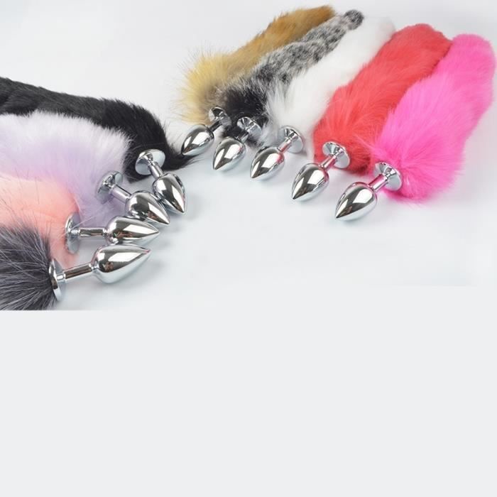 Sextoy Plug Anal En Fausse Fourrure Pour Adultes Tailles Queue De