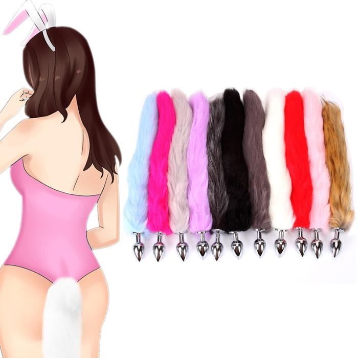 Sextoy Plug Anal En Fausse Fourrure Pour Adultes Tailles Queue De