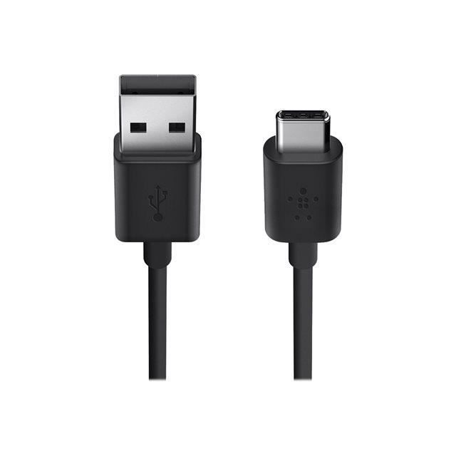 BELKIN Câble de recharge USB-A 2.0 vers USB-C 1.8 m - Noir