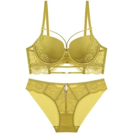 Ensemble Lingerie Femme Sexy Seduisante Dentelle Froncee Est A Mode