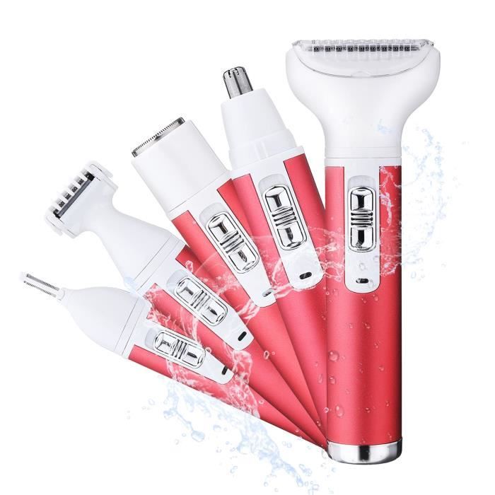 Rasoir Electrique Femme En Usb Pour Tondeuse Bikini Visage