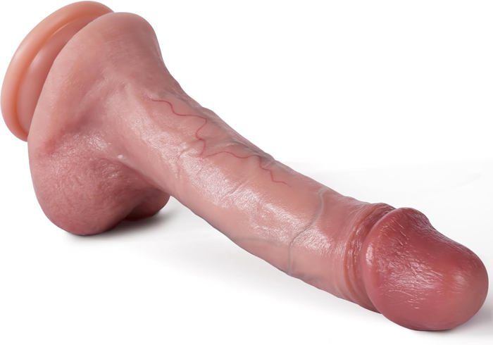 8 46 Pouces Réaliste Dildo Doux Anal Dildo Avec Ventouse Pour Mains