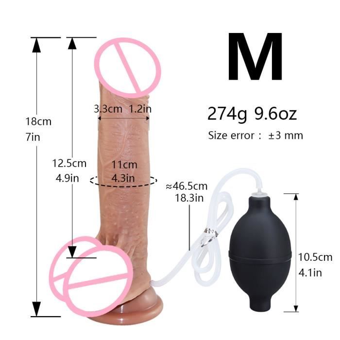 Godemich R Aliste Pour Adultes Ans Faux P Nis Plug Anal Jaculation