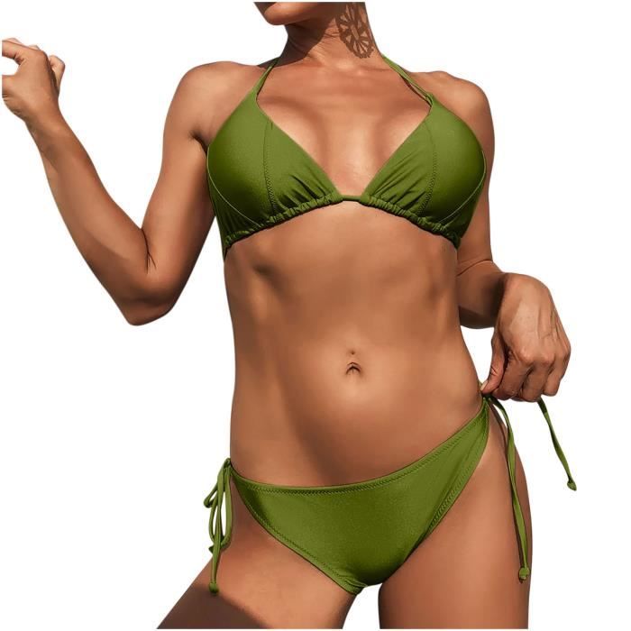 Maillot De Bain Ensemble Deux Pi Ces Imprim Bikini La Mode Femmes Acy Gns Oneritea