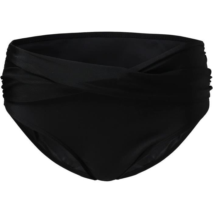 Bas De Maillot De Bain Menstruel Femme Bikini Mid Waisted Triangle