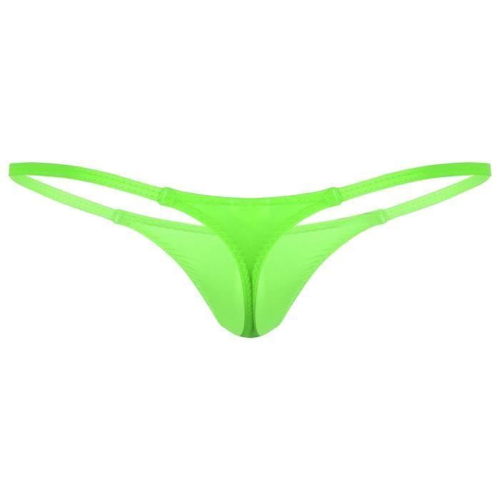 Iixpin String Homme Sexy Hot Erotique Tanga Micro Bikini Ficelle G