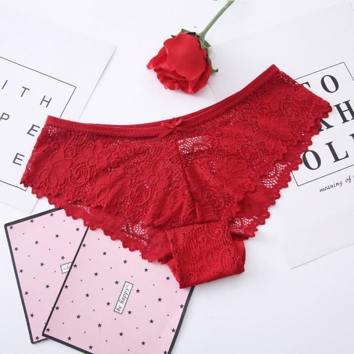 String Tanga Femme Les Sexy En Dentelle Transparente Traceless Lingerie