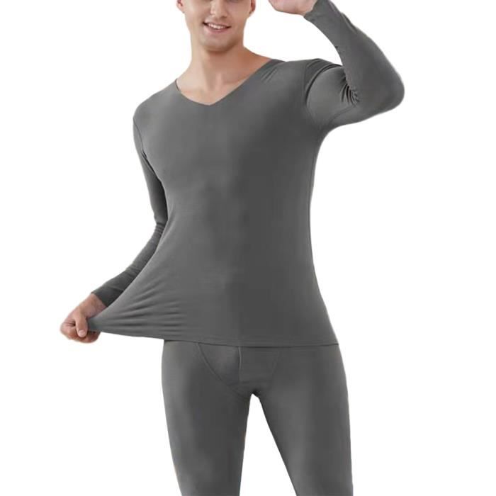 Ensemble Lingerie Thermiques Homme Chaud Et Respirant Fonctionnel Sous