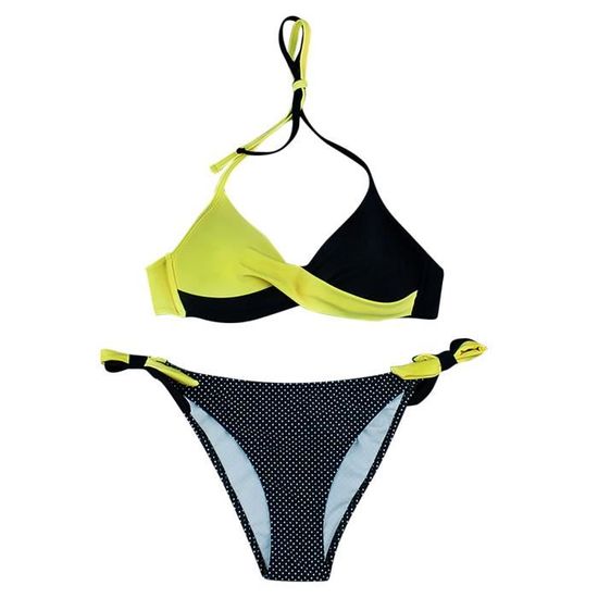 Maillot De Bain Ensemble Deux Pi Ces Imprim Bikini La Mode Femmes Acy Yexl