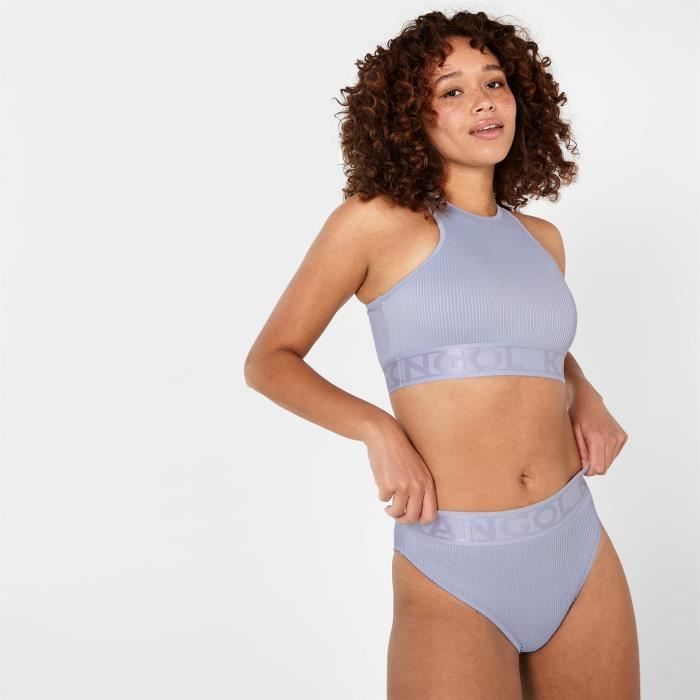 Kangol Maillot De Bain Bas Bikini Femmes Bleu Cdiscount Pr T Porter