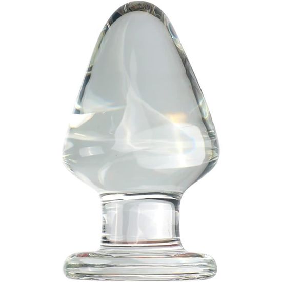Gode Anal En Verre Cristal Cm Gode Anal En Verre Transparent Buttplug