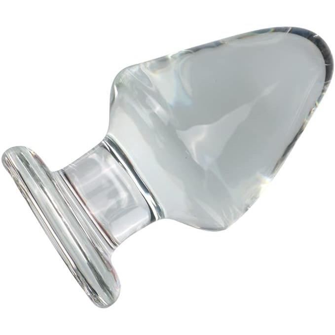 Gode Anal En Verre Cristal Cm Gode Anal En Verre Transparent Buttplug