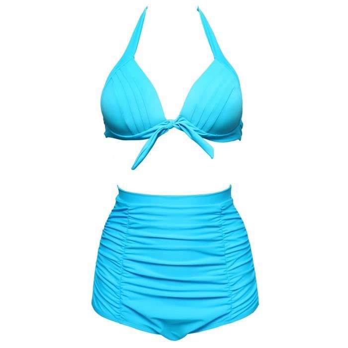 Maillot De Bain Bandea Retro Vintage Bikini Maillot De Bain