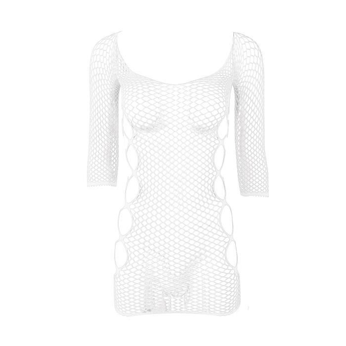 Dpois Lingerie Sexy Femme Coquine Mini Robe De Nuit Robe Courte R Sille