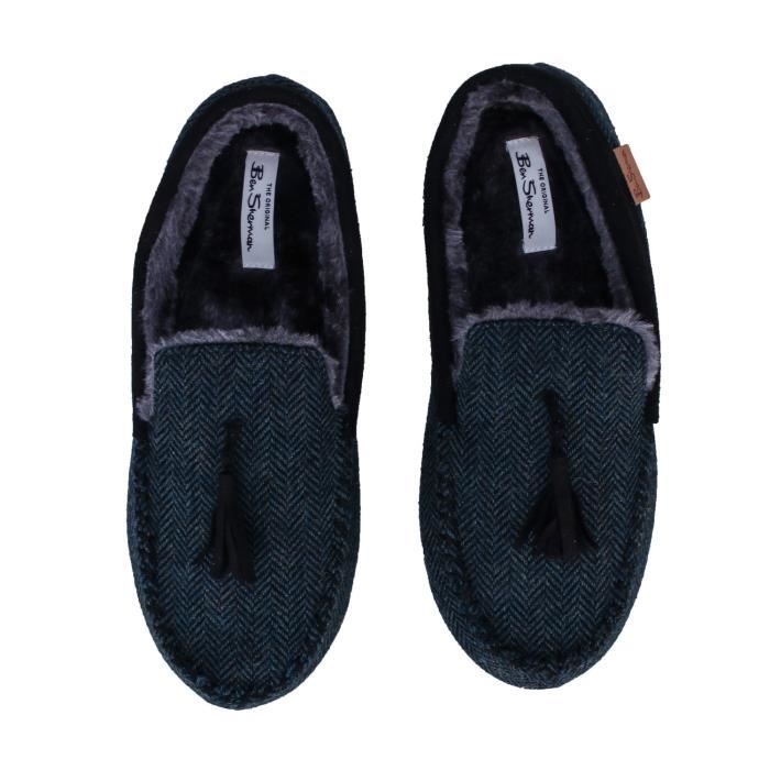 Chaussons Ben Sherman The Edition Pour Homme En Bleu Marine.