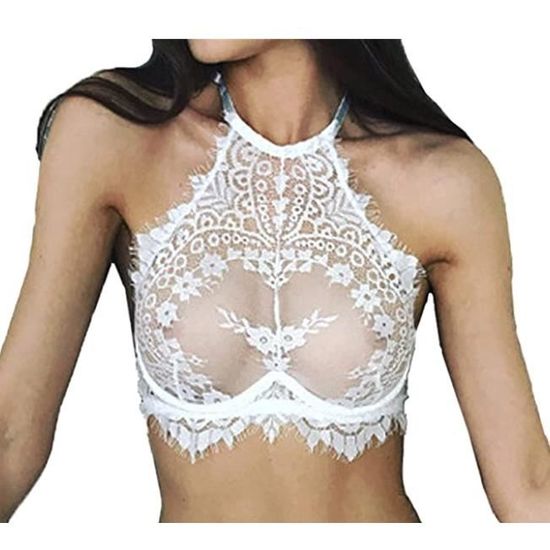 Lingerie Licou En Dentelle Femme Sexy Chic Rotique Push Up Lingerie