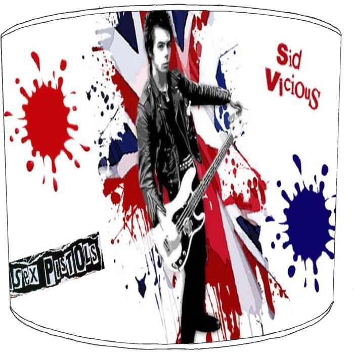 Cm Sex Pistols Rock Abat Jour Pour Un Plafonnier X Cdiscount