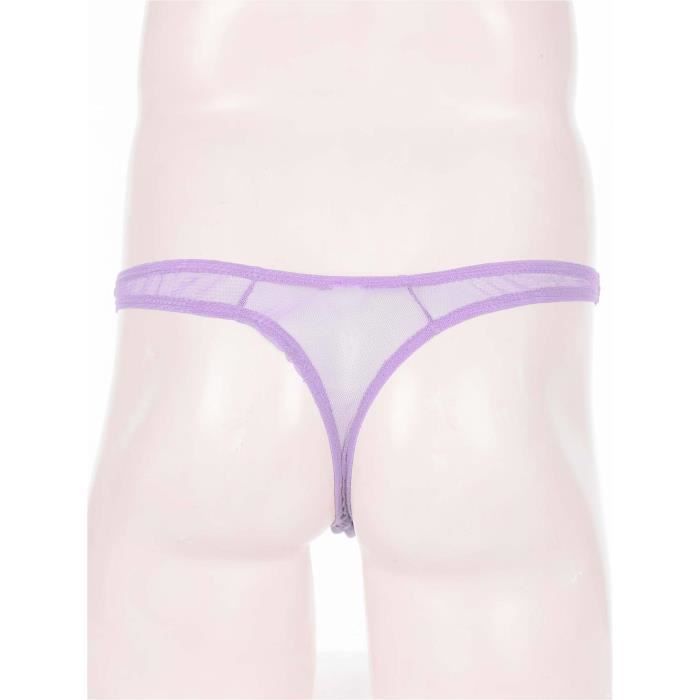 Iixpin String Transparent Homme Sexy Tanga Slip Gay G String Bikini