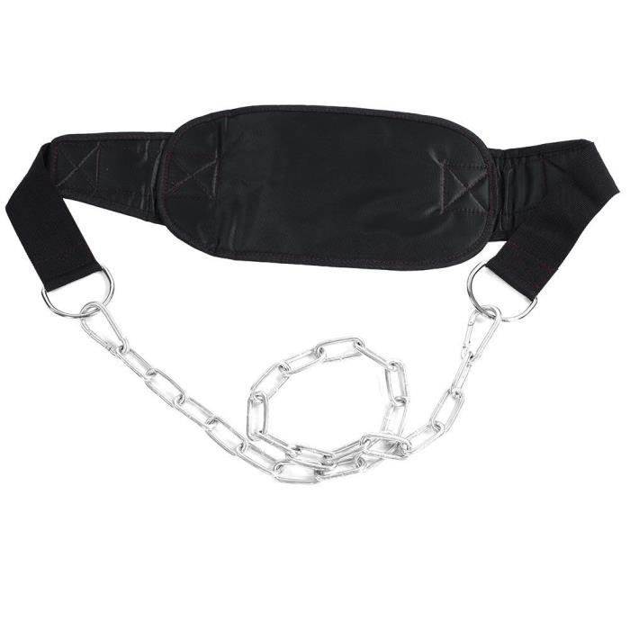 Ceinture de Levage, Poids Poids Pull Up dip Belt Taille Chaîne Force Force Power Building