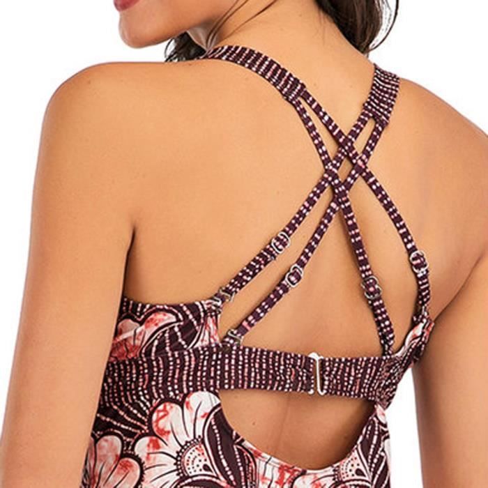 Maillot De Bain Femme Bikini Split Maillot De Bain Pushups Soutien Gorge Rempli Maillots De Bain