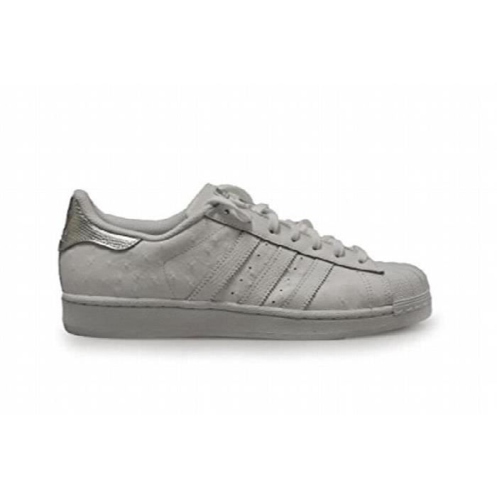 Chaussures De Fitness ADIDAS Originaux Superstar Fondation, Formateurs HZ952 Taille-44
