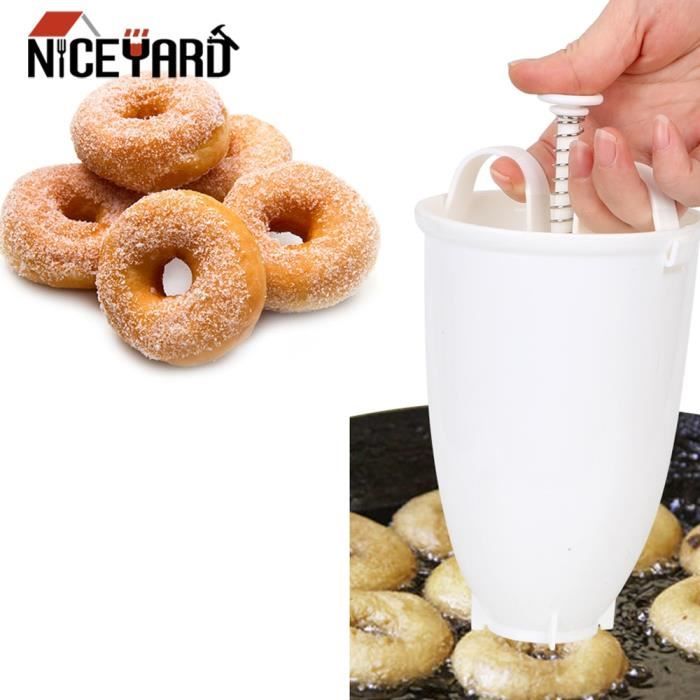 Moule à gateaux,Moule à donuts Portable en plastique, facile et rapide, distributeur de gaufres, gaufrier, gaufrier arabe, léger