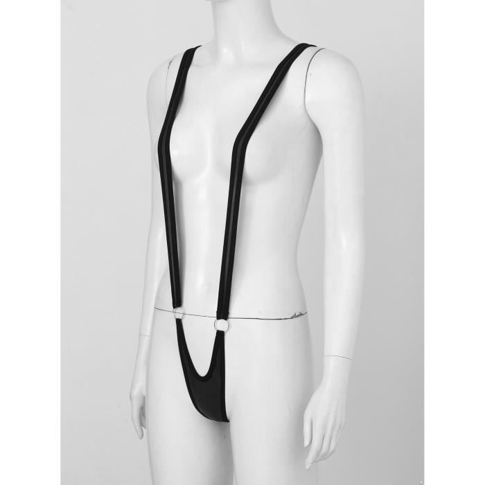 Iixpin Micro Bikini Ficelle Femme Sexy Body String Ouvert Thong