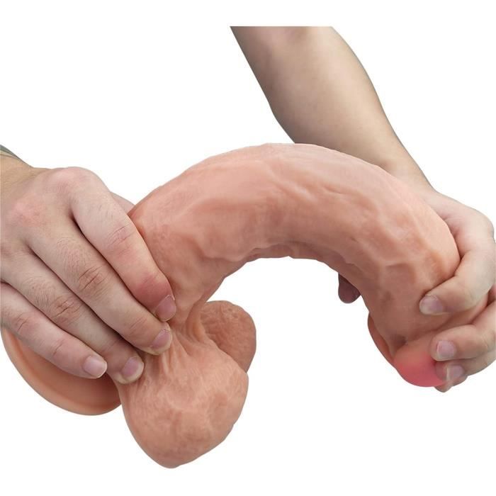 Anal Dildo Dildo Réaliste Dildo Anal Plug 30Cm Grand Gode Glans