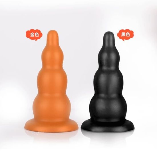 Plug anal super doux gode mâle et femelle plug anal fist dispositif de