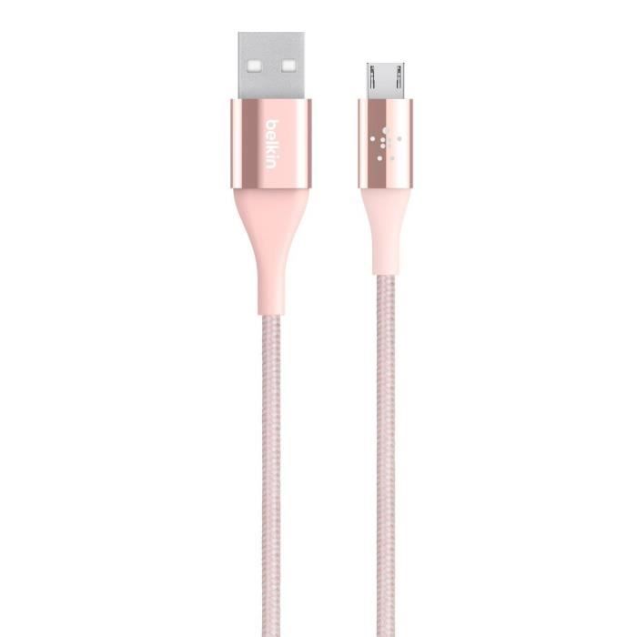 Belkin Câble USB MIXIT DuraTek - 1.22 m - Or Rose
