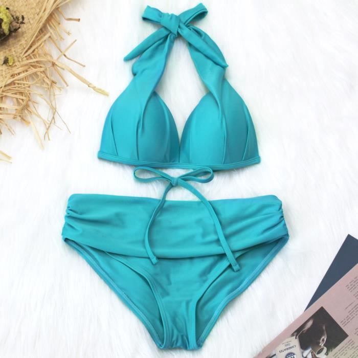 Bikini swimsuit Maillot de bain deux pièces pour Sexy FRGS4 4