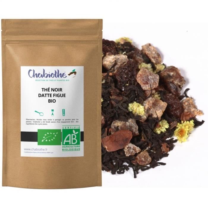 Thé Datte Figue Bio Vrac 200gr