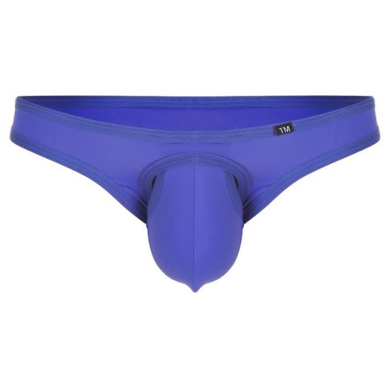 Iiniim Homme Slip Sissy Taille Basse Bulge Pouch Jockstrap Gay Briefs