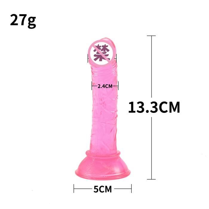 Masturbateur Anal R Aliste Gode Avec Ventouse Puissante Vagin Point