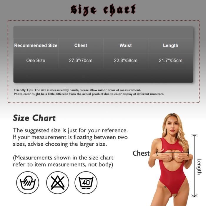 Yizyif Lingerie Femme Sexy Ouvert Entrejambe Bodysuit Sein Nu Jumpsuit