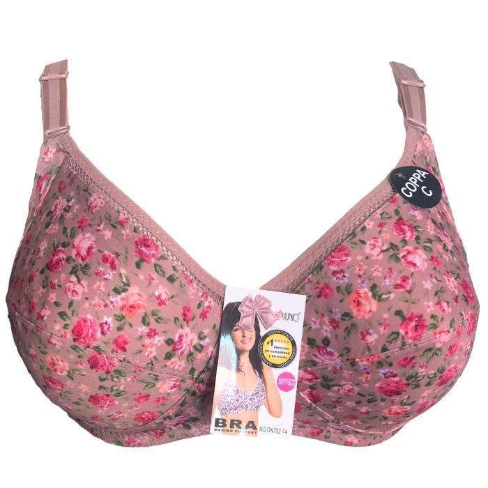 Soutien Gorge C Sans Armatures Rose Fleurs Liberty Roses Lingerie Femme Rose Cdiscount Pr T
