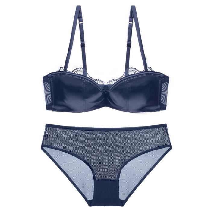 Ensemble Lingerie Femme Dentelle Sexy Confortable A Mode Respirante