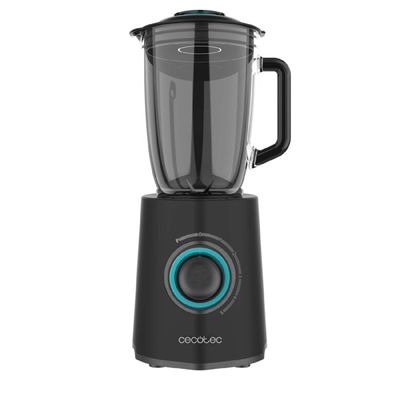 Cecotec Mixeur-Blender Power Black Titanium 2300MAX Mix Go. 2300W de Puissance Maximale 1,5L de Capacité 5 Vitesses 6 Lames
