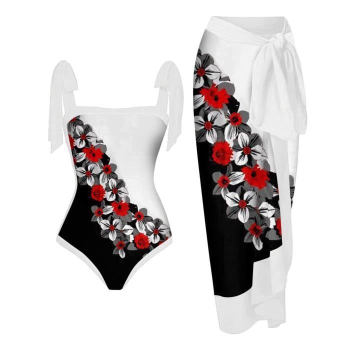 Maillot De Bain Une Pi Ce Bikini Maxi Robe Deux Pi Ces En Mousseline