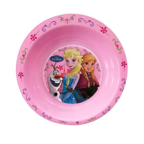 ASSIETTE ENFANT - ASSIETTE ROSE - ASSIETTE FROZEN - 20CM