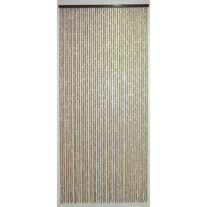 Rideau de porte Wood Brown