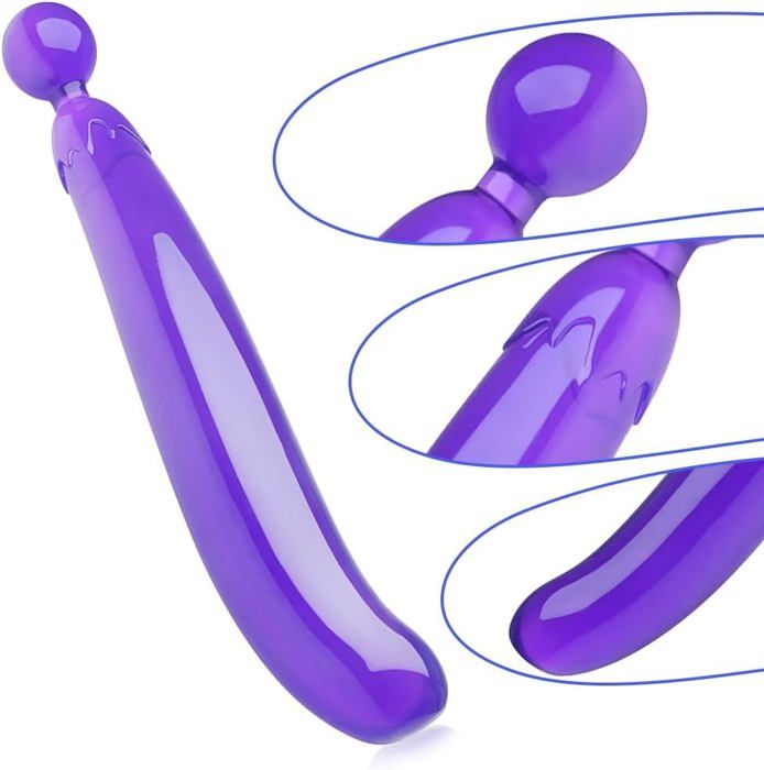 Gode Realiste V G Tal Va Et Vient Plug Anal Aubergine Sex Toy Anaux
