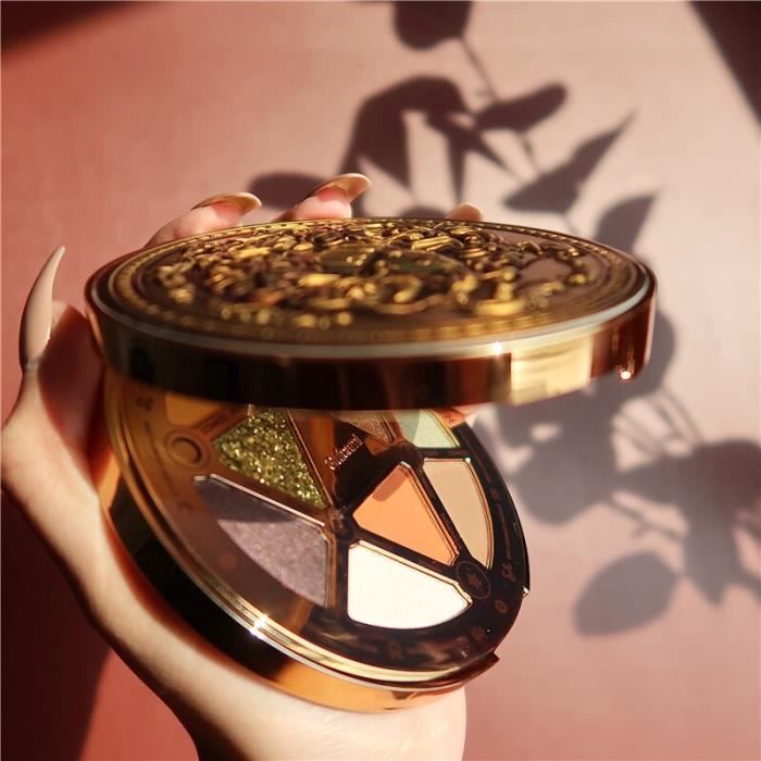 Palette De Fards Paupi Res Couleurs Nude M Tallique Scintillant Mat Paillet Pigment