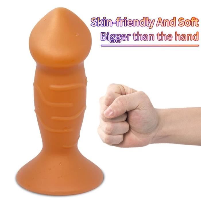 Size Gold M Godemichet Anal G Ant En Silicone Liquide Pour Femme