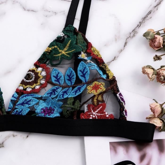 Lingerie sexy dentelle broderie string string tentation sous vêtements vêtements de nuit l