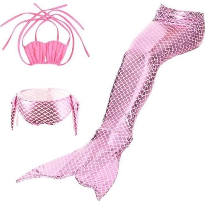 Maillot De Bain Maillot De Bain Queue De Sir Ne Bikini Mermaid Pi Ces Ensembles Cdiscount