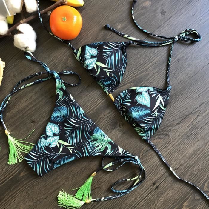 Maillot de bain maillot de bain brésilien 24 couleurs Micro Bikini