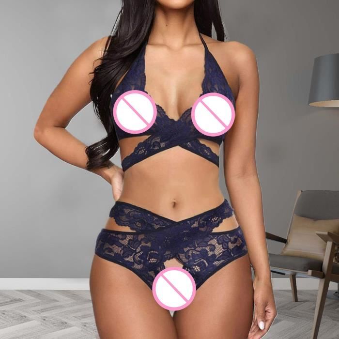 Coordonnes Ensemble Lingerie Soutien Gorge Culotte Sans Wireless