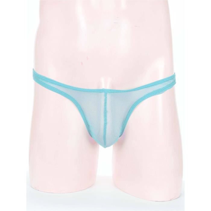 Iixpin String Transparent Homme Sexy Tanga Slip Gay G String Bikini