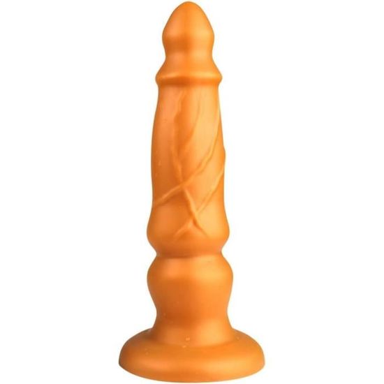 Gode En Silicone Liquide Classic Avec Forte Ventouse Plug Anal Flexible